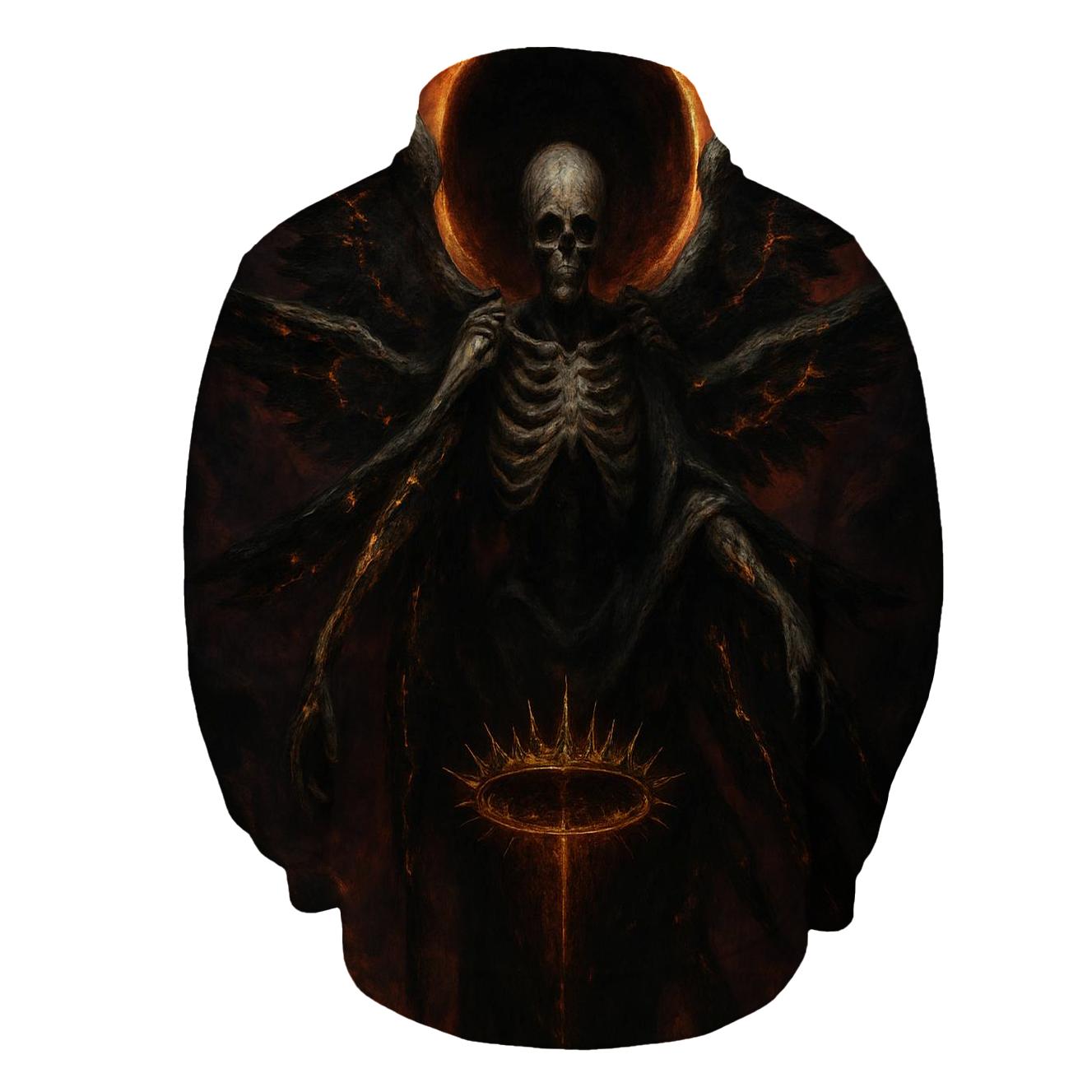 Crowned By The Eclipse Seraph heavyweight hoodies