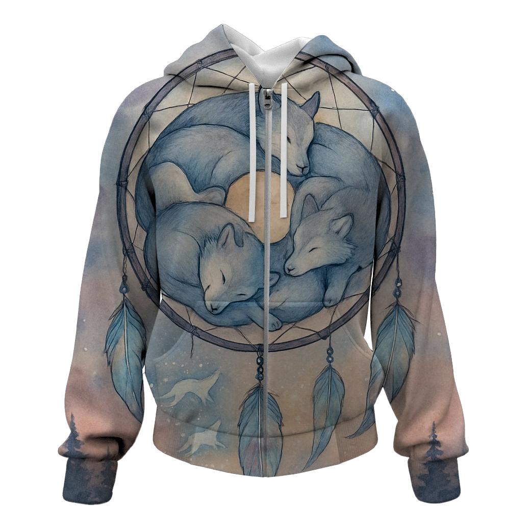 Dreamcatcher Moon Pack printed hoodies