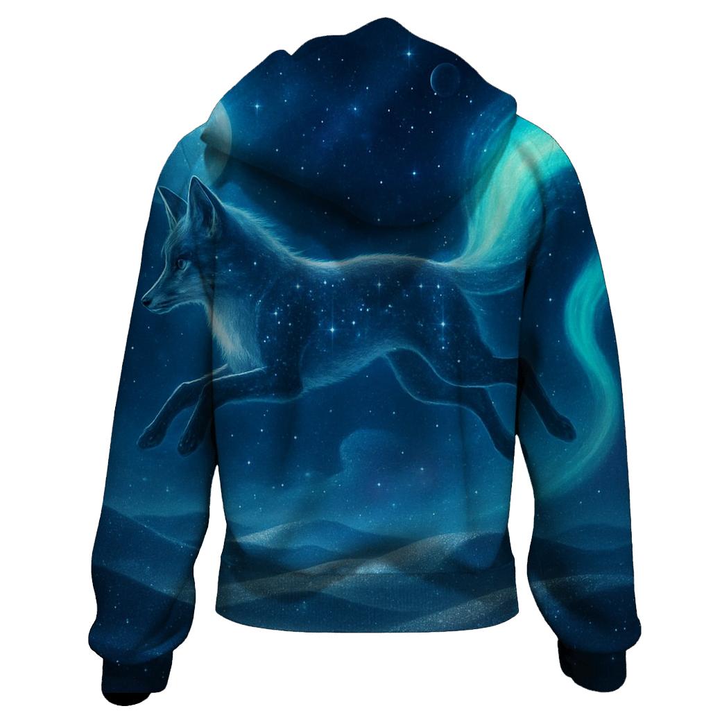 Celestial Fox Over The Star Dunes hoodie trends