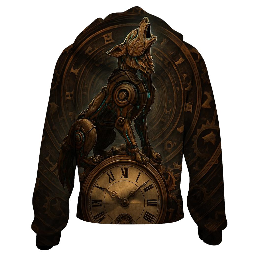 Clockwork Time Howler embroidered hoodies