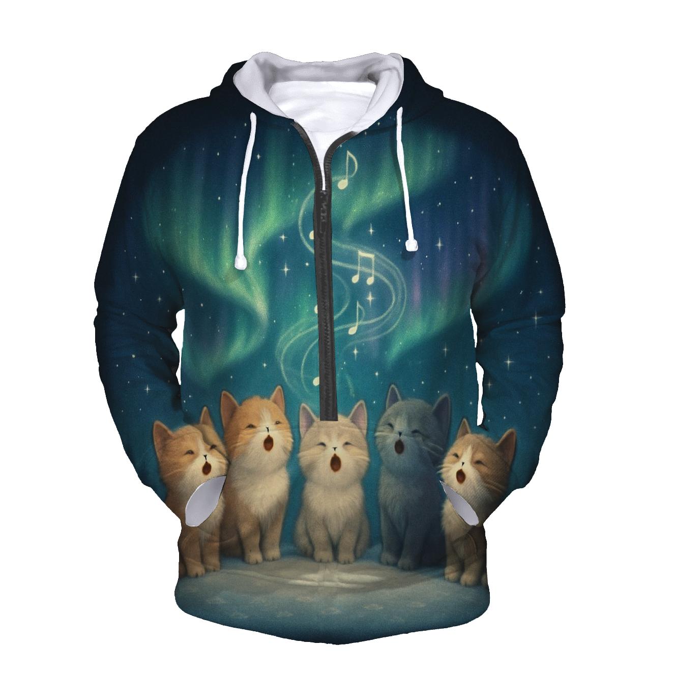 Aurora Symphony Cat Chorus hoodie styles