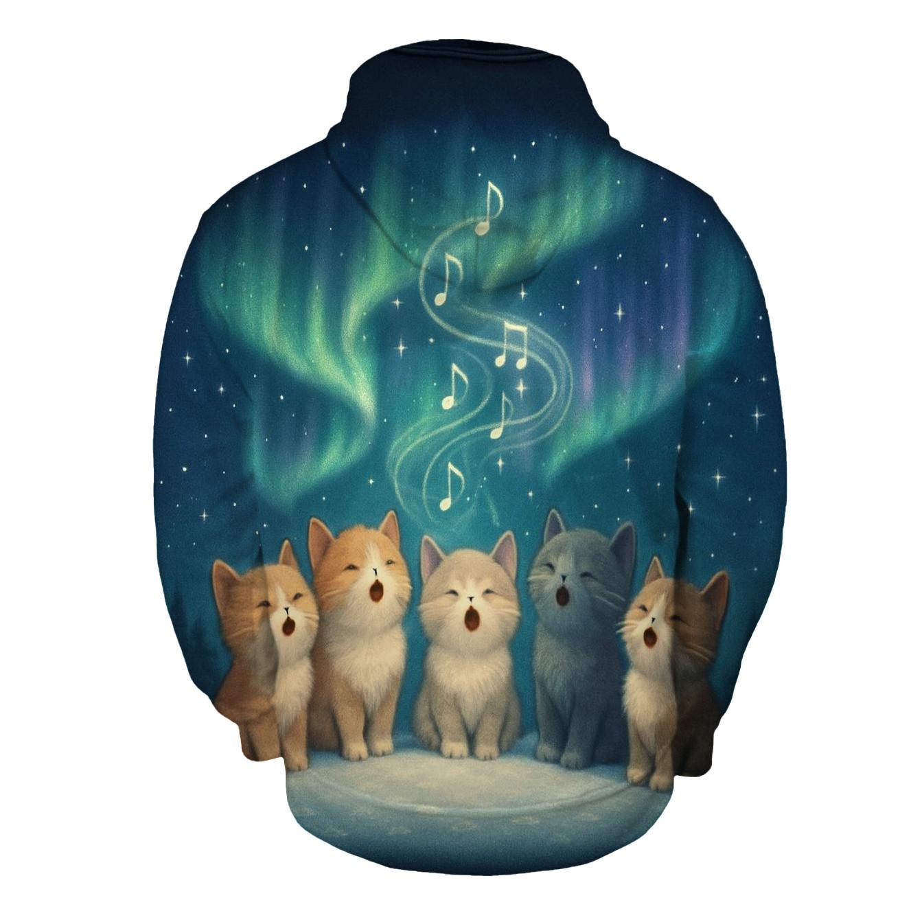 Aurora Symphony Cat Chorus hoodie styles