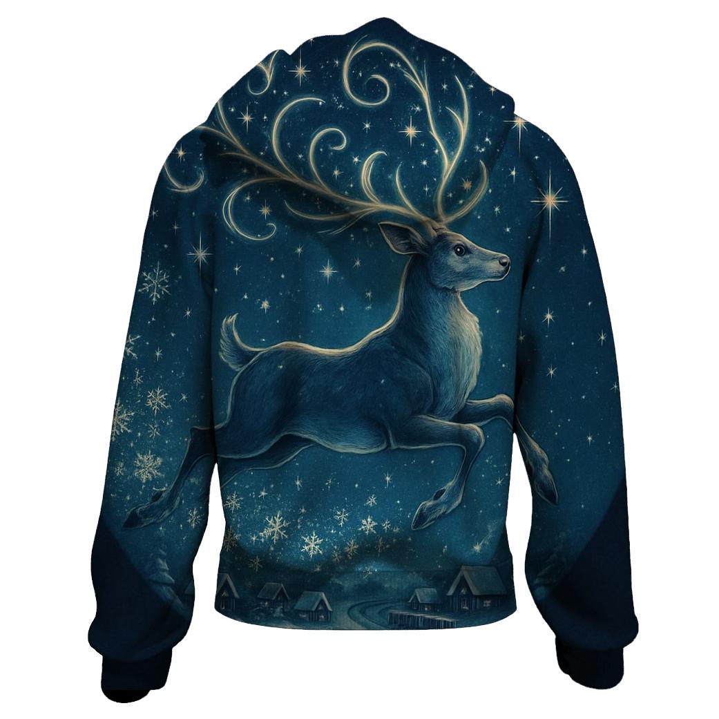 Midnight Reindeer Sky Parade hoodies fashion