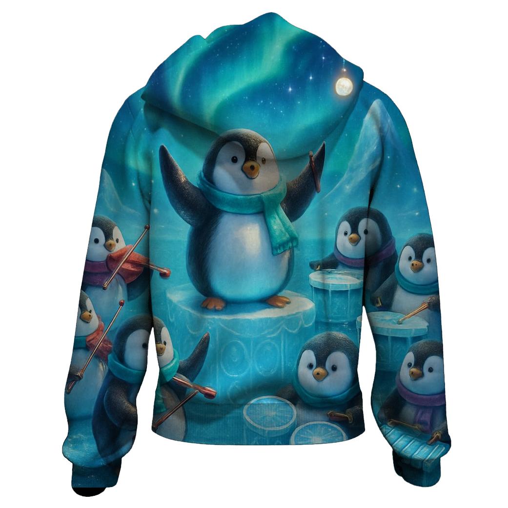 North Pole Penguin Ice Orchestra hoodies fashion