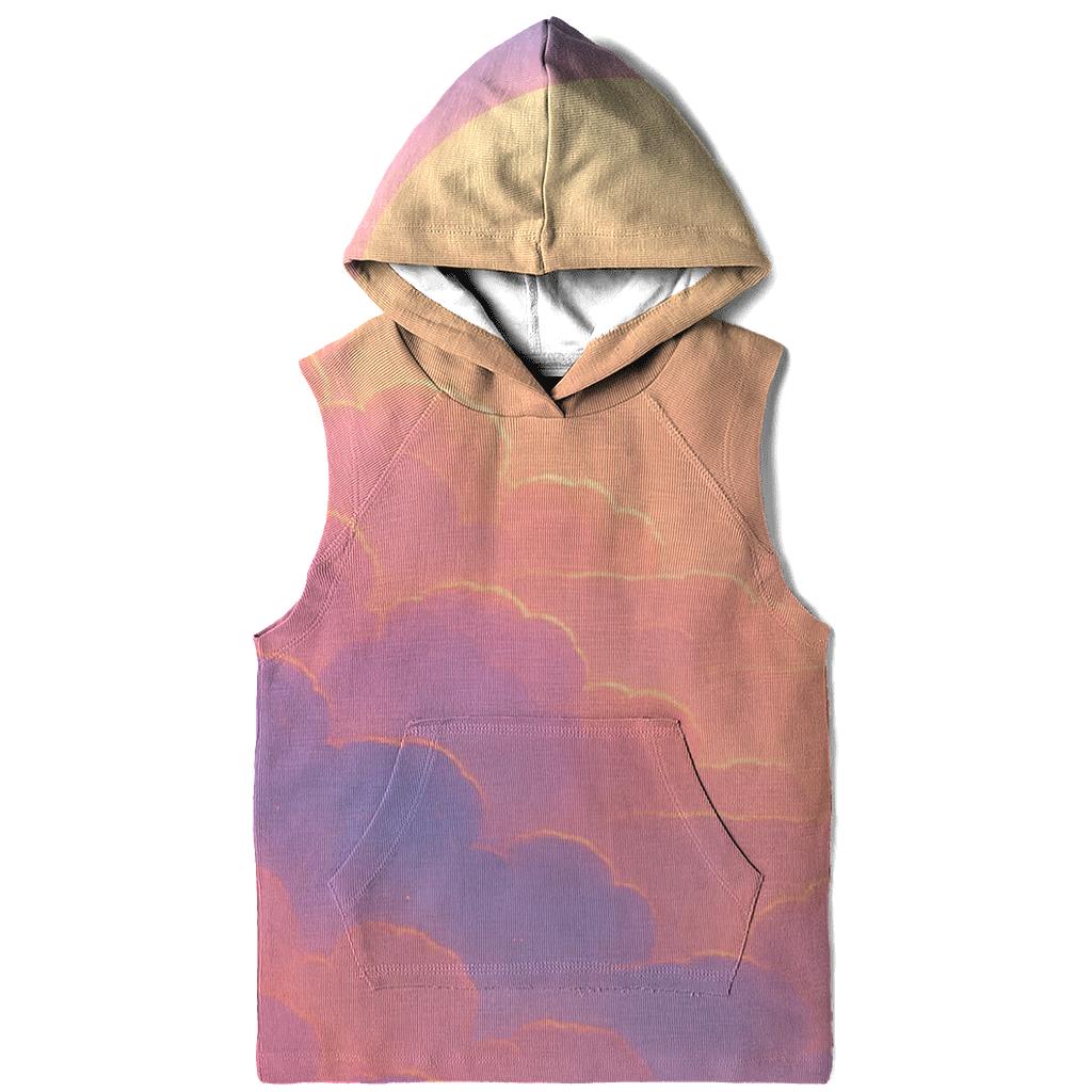 Cloud Steps To The Setting Sun heavyweight hoodies