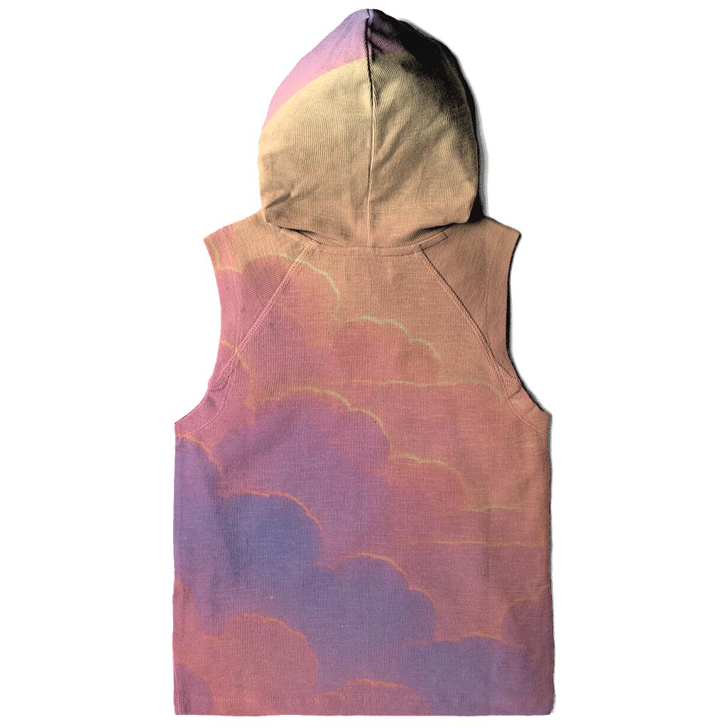 Cloud Steps To The Setting Sun heavyweight hoodies