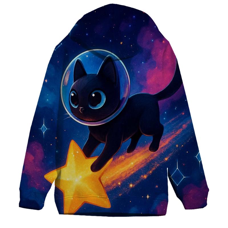 Nebula Navigator Cat hoodie designs