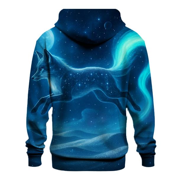 Celestial Fox Over The Star Dunes hoodies fashion