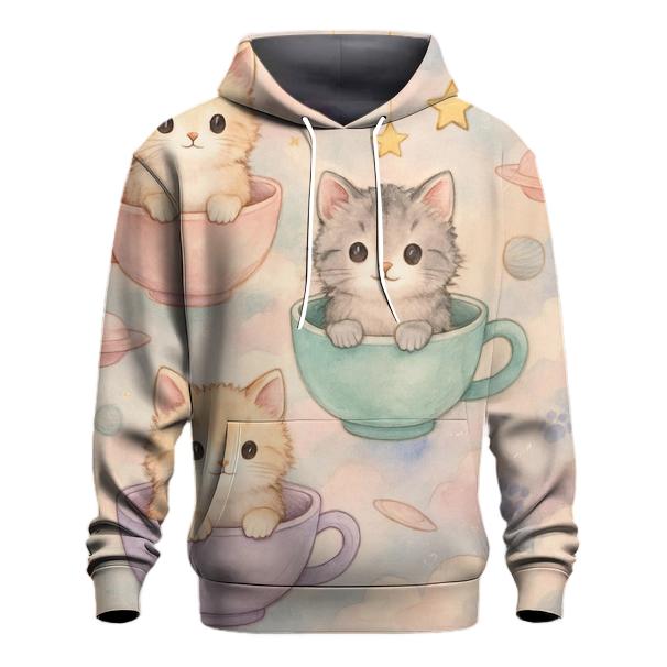 Pastel Dream Tea Party Kittens hoodie styles