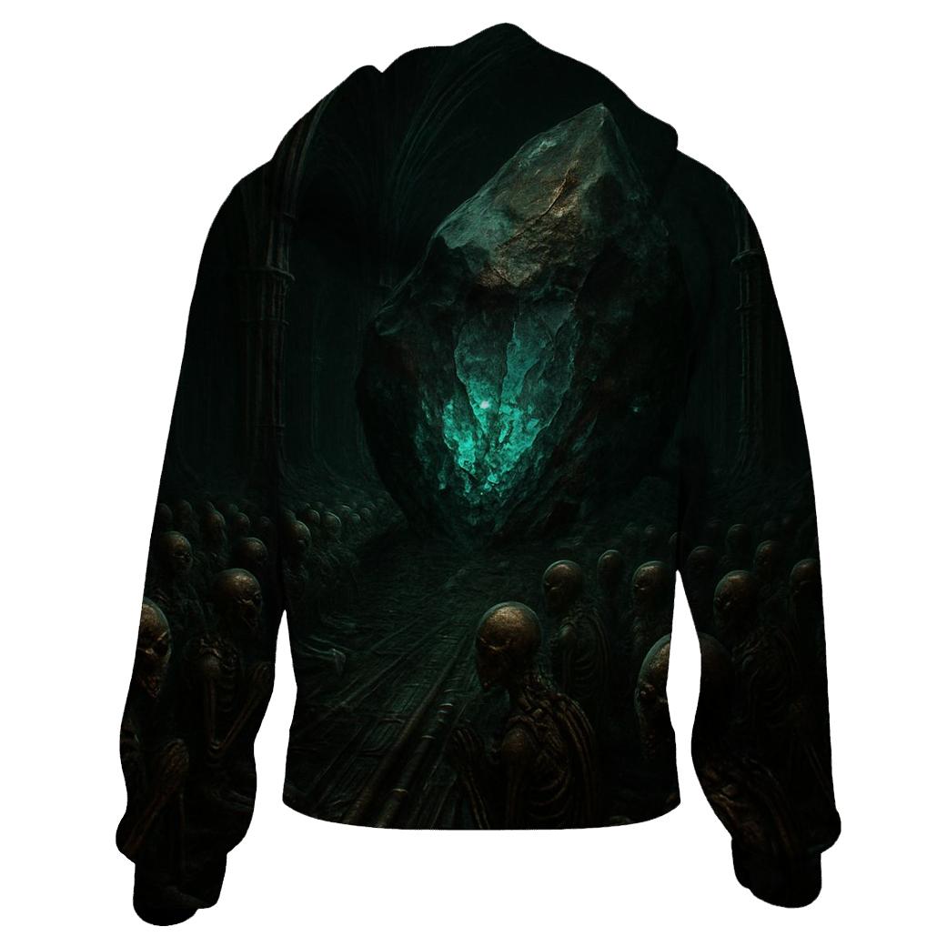 Catacombs Of The Fallen Star zip-up hoodies