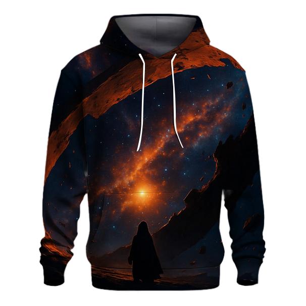 Voyager On The Broken Ringworld premium hoodies