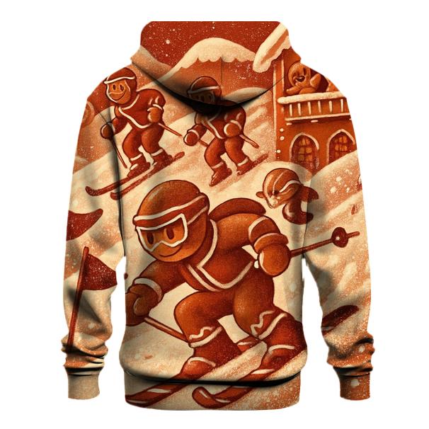 Gingerbread Alpine Ski Race hoodie styles
