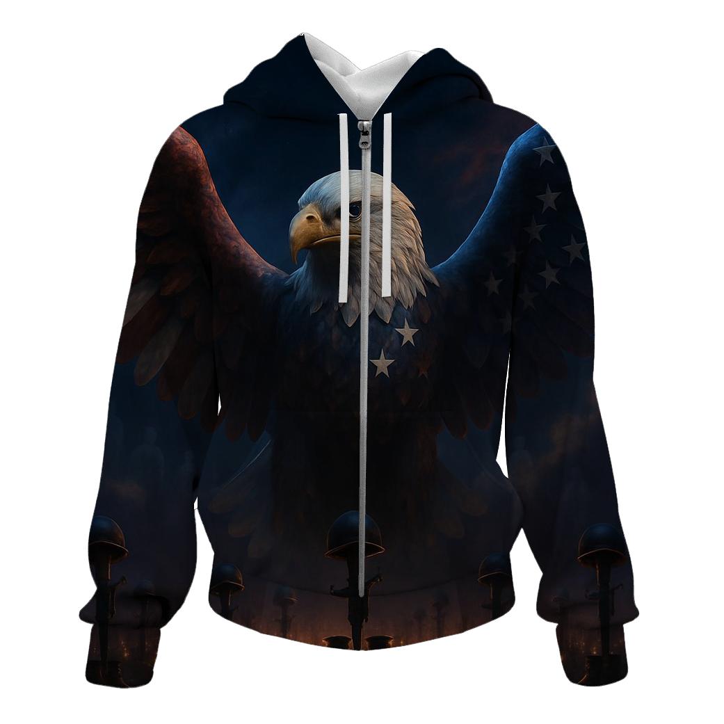 Eagle Of The Fallen Stars premium hoodies