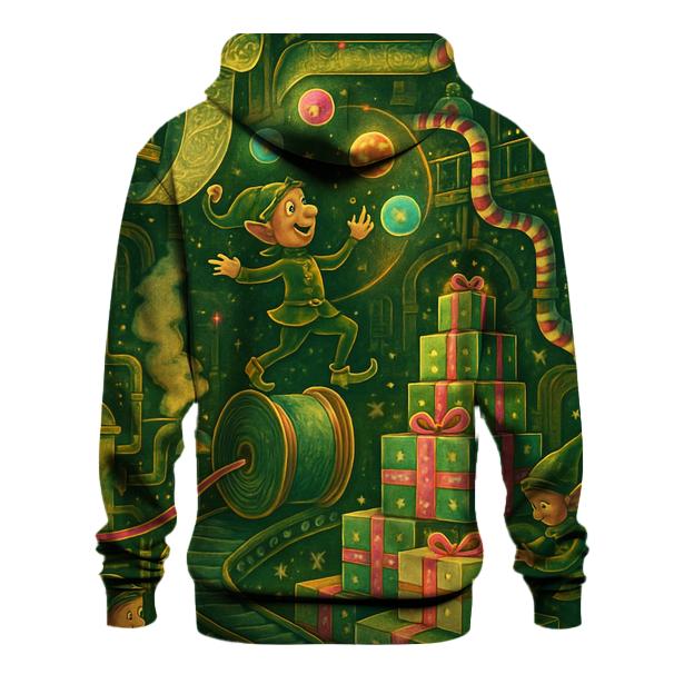 Elves Midnight Gift Wrapping Factory designer hoodies