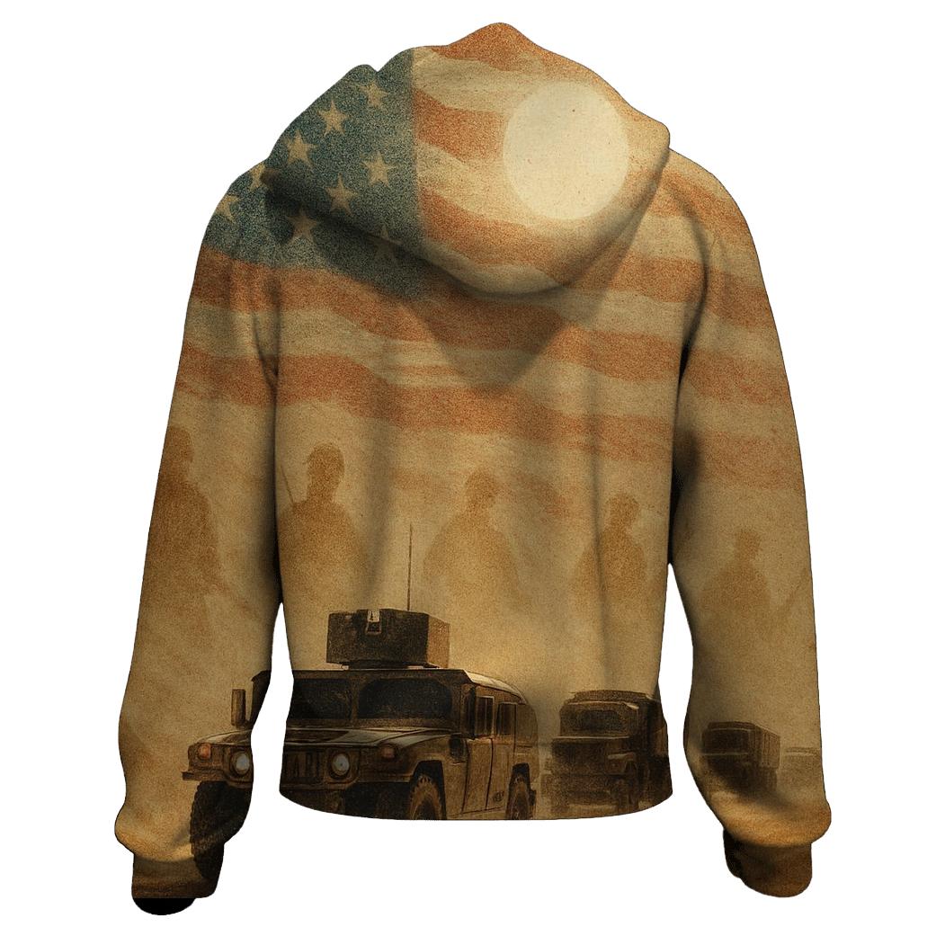 Desert Mirage Of Freedom graphic hoodies