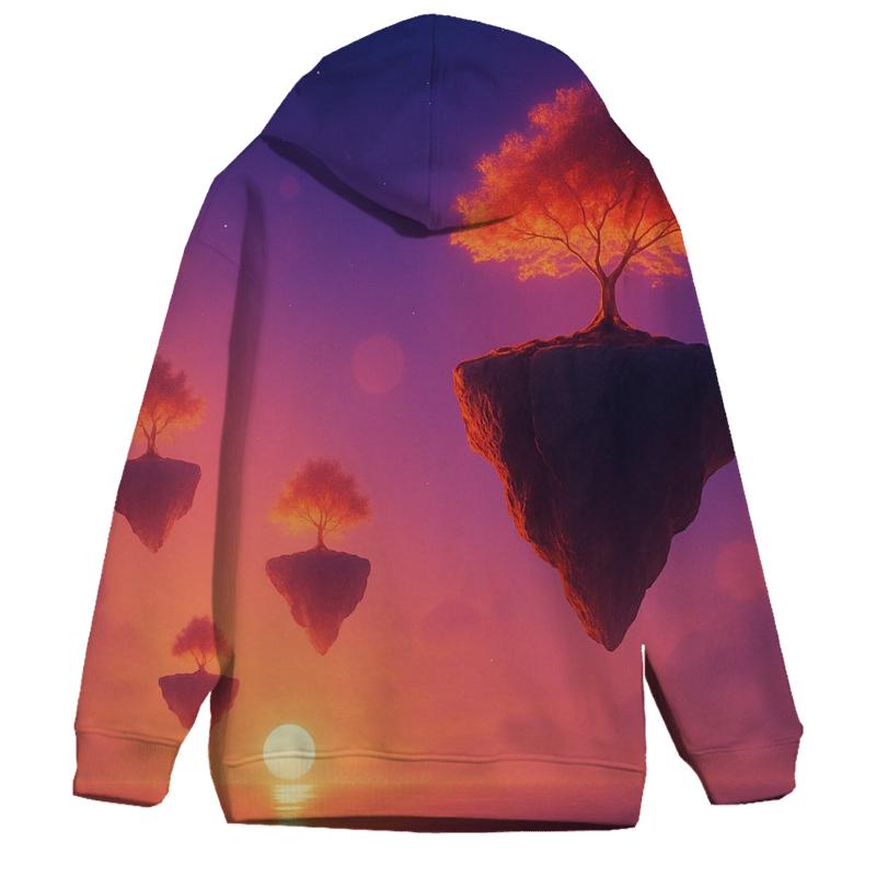 Floating Islands Of Ember lightweight hoodies