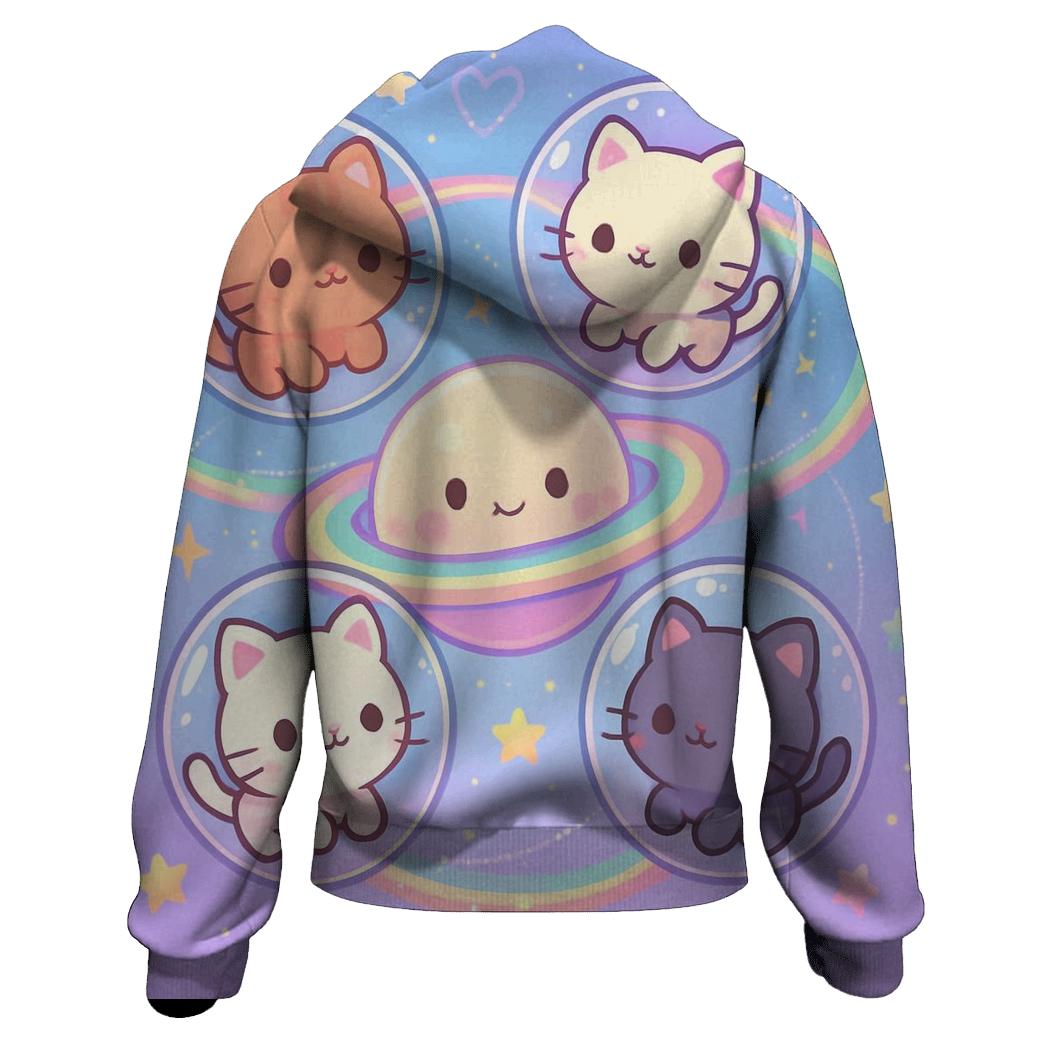 Rainbow Orbit Dream Kittens hoodie designs
