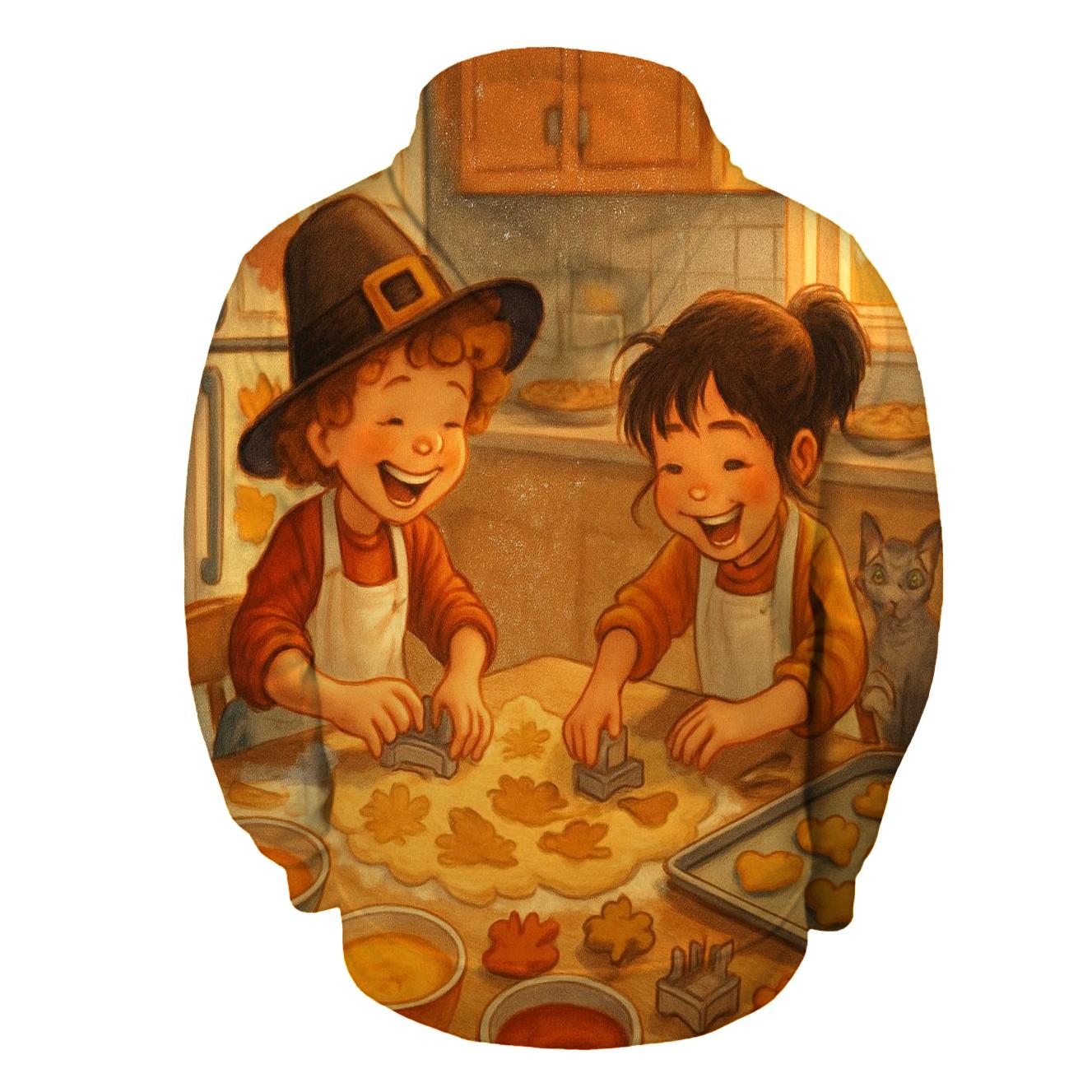 Little Bakers Thanksgiving Workshop premium hoodies