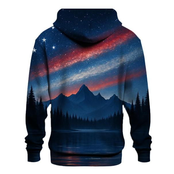 Mountain Forest Starfield Banner hoodie styles