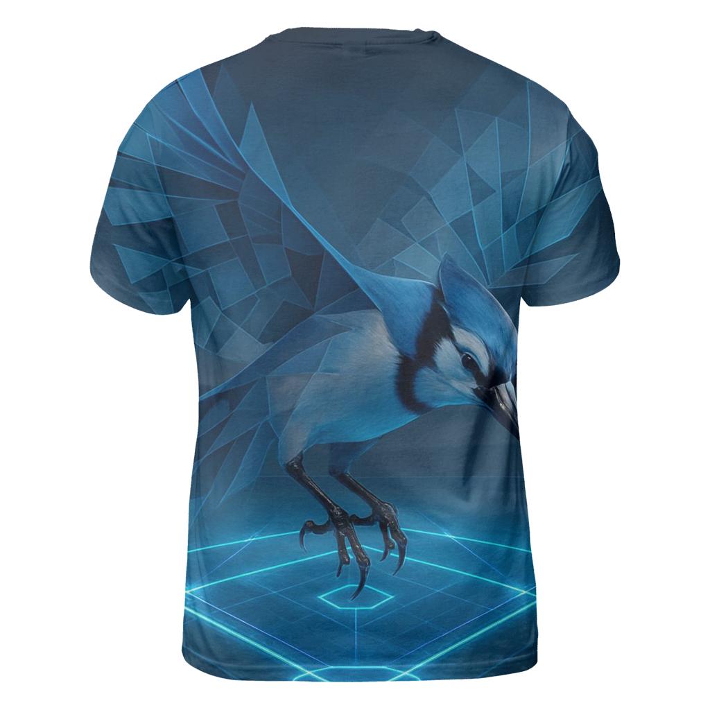 Diamond Echo Flight With Blue Jays Spirit artistic all-over print tops