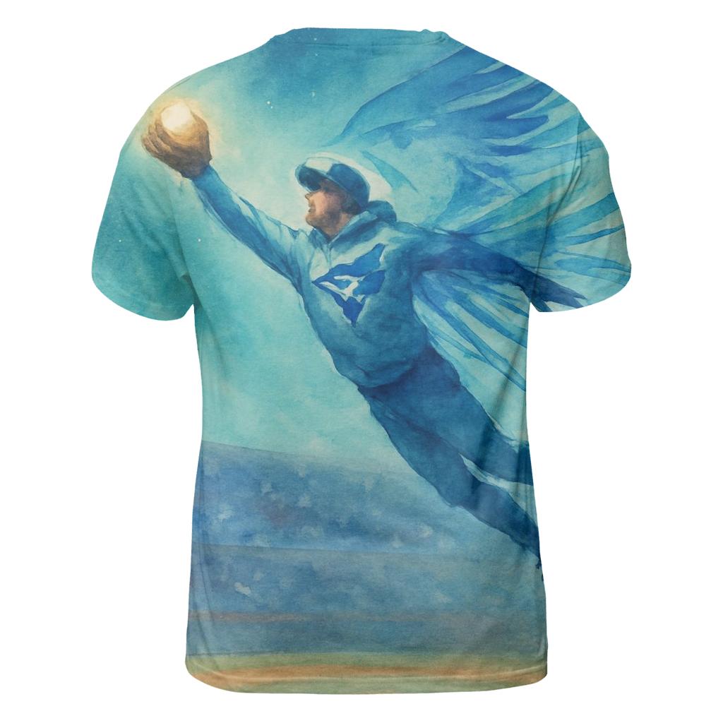 Aurora Outfield Blue Jays Horizon artistic all-over print tops