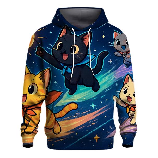 Comet Chaser Kitten Parade lightweight hoodies