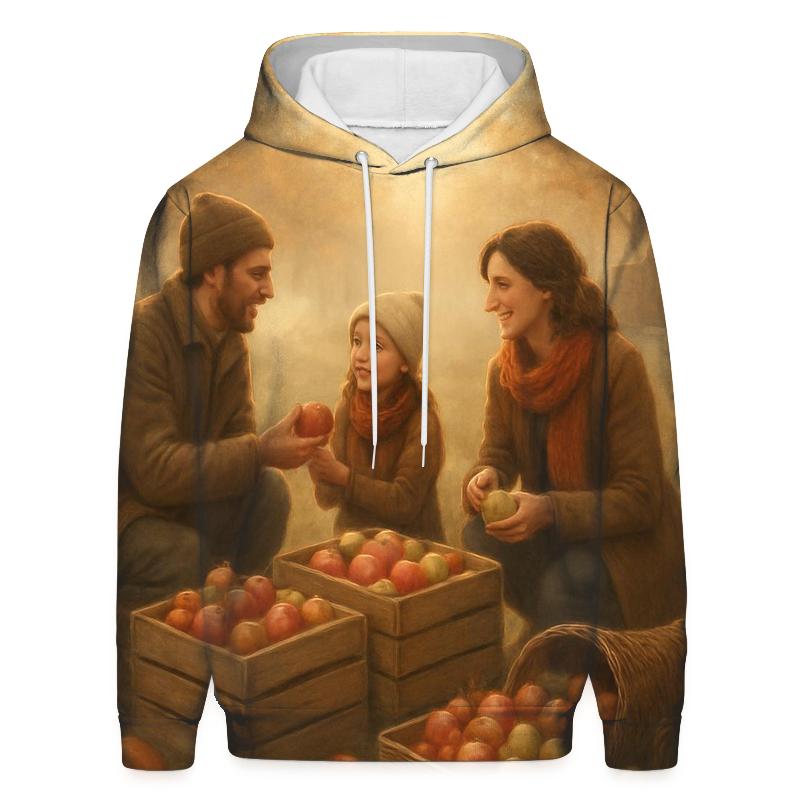 Morning Orchard Gratitude Harvest pullover hoodies