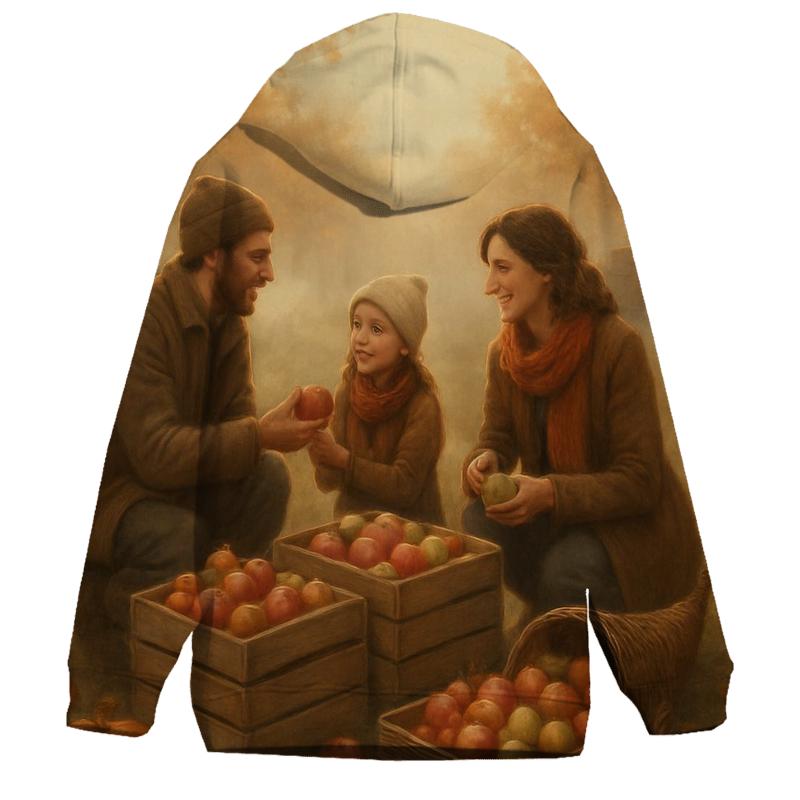 Morning Orchard Gratitude Harvest pullover hoodies