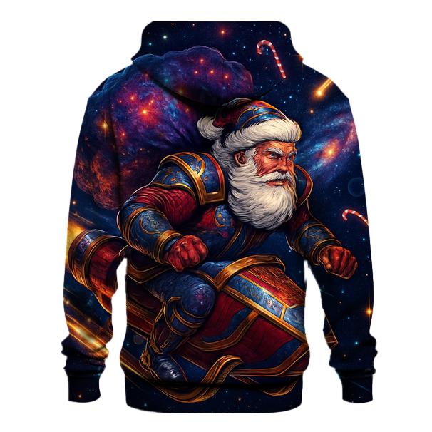 Galactic Sleigh Rider Santa hoodie designs