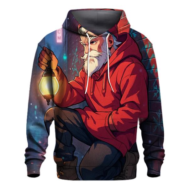 Neon Alley Streetwear Santa designer hoodies