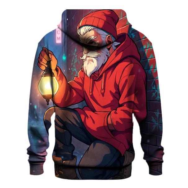 Neon Alley Streetwear Santa designer hoodies