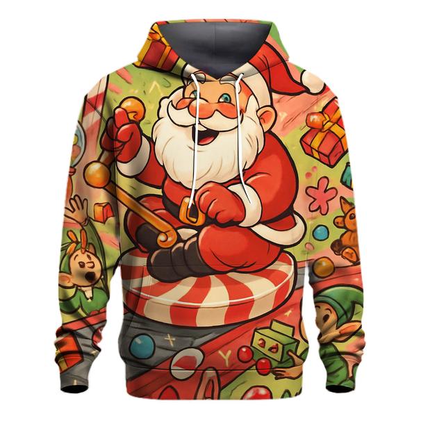 Candy Factory Chaos Santa premium hoodies
