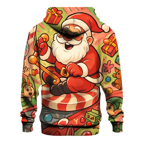 Candy Factory Chaos Santa premium hoodies