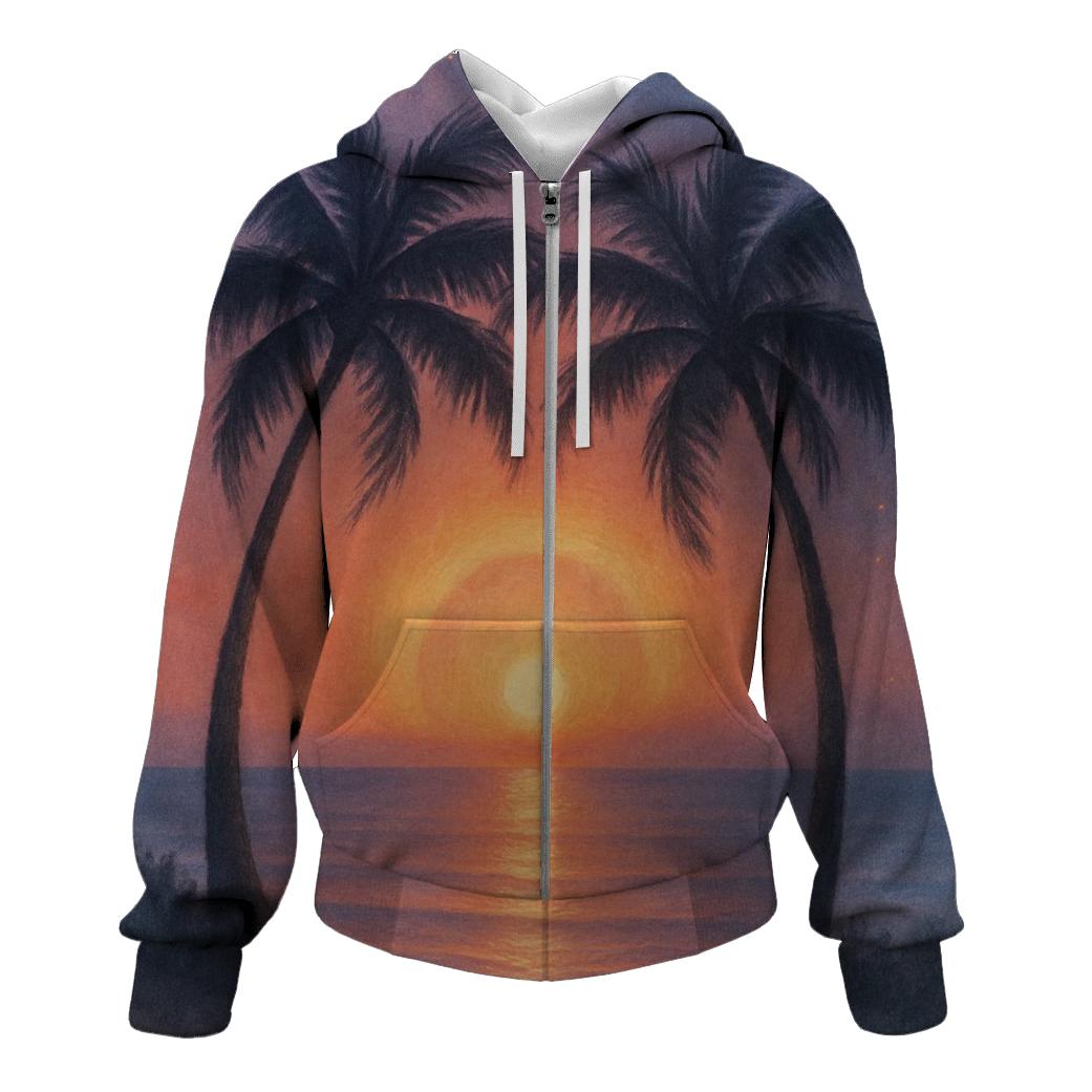 Palm Halo Serenity heavyweight hoodies