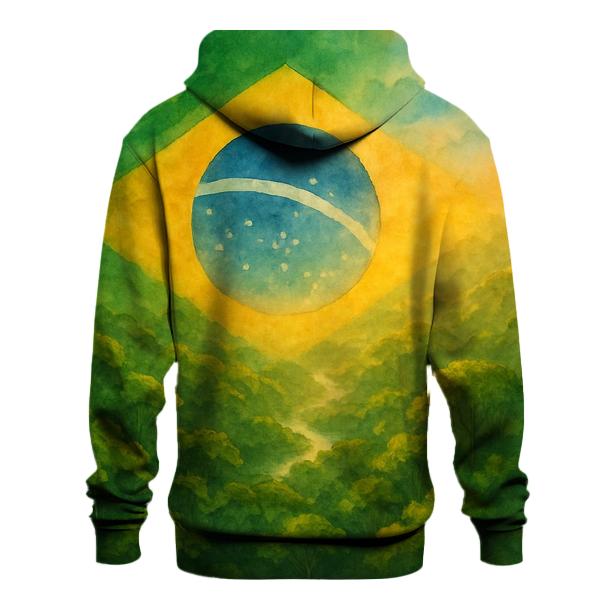 Brazilian Forest Flag Dream pullover hoodies