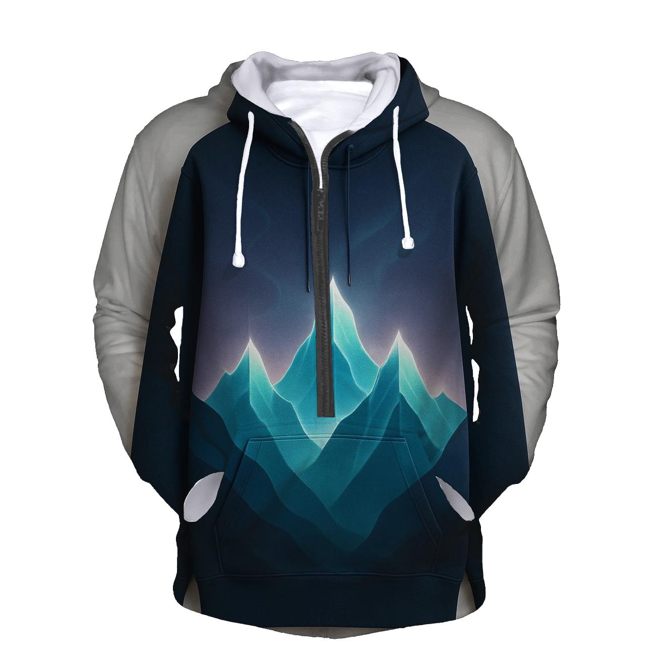 Spectrum Peaks Gradient premium hoodies
