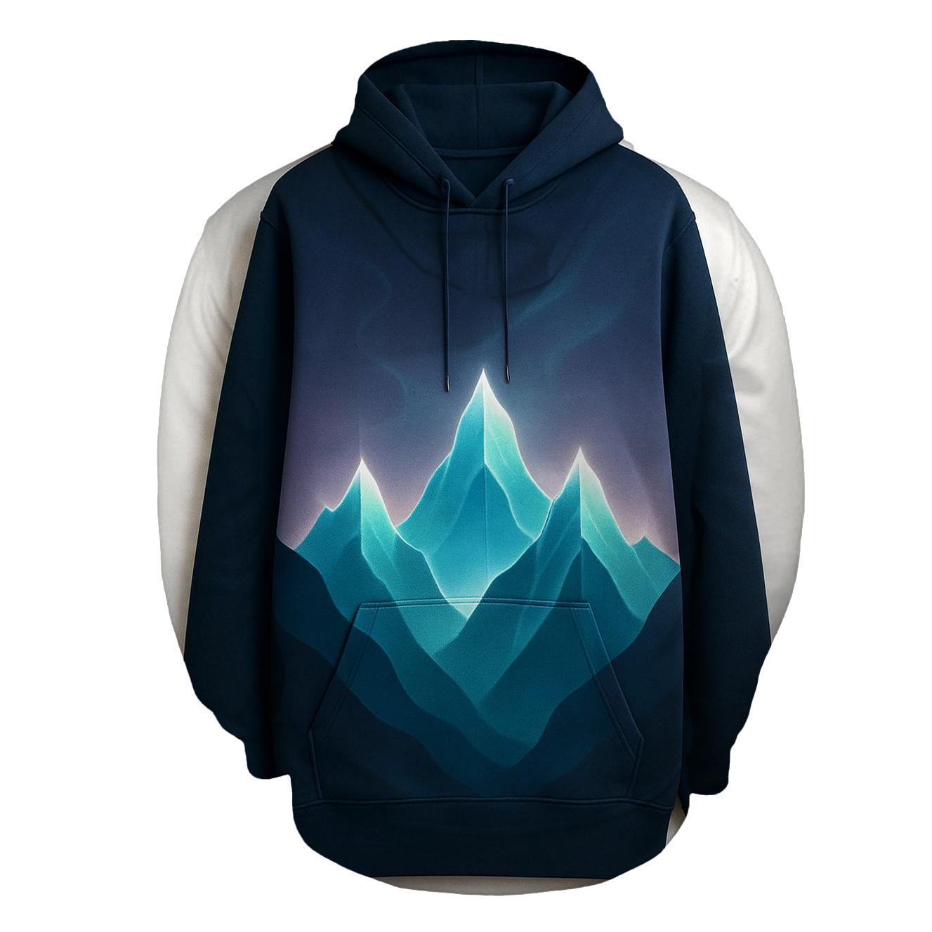Spectrum Peaks Gradient premium hoodies