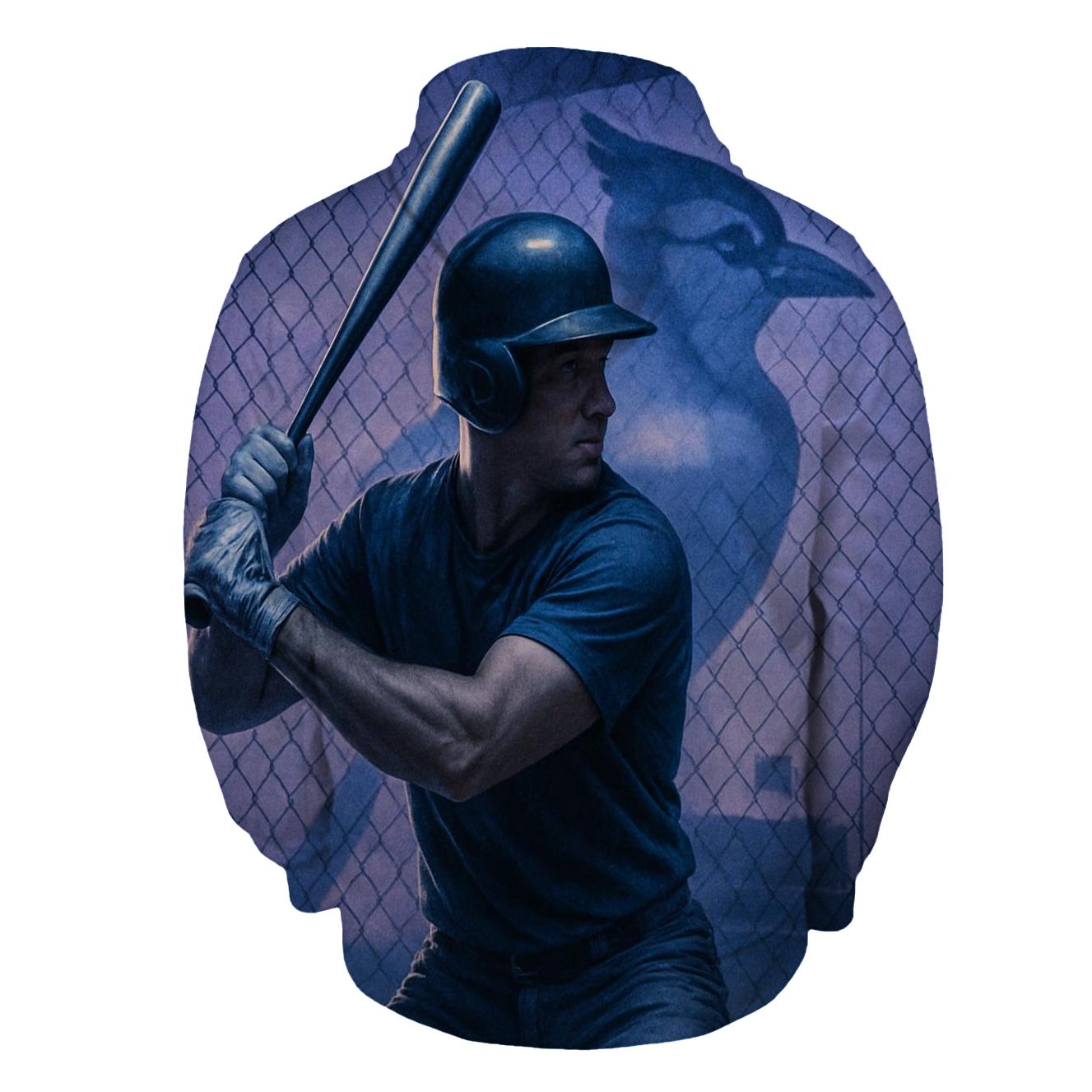 Twilight Cage Blue Jays Focus zip-up hoodies