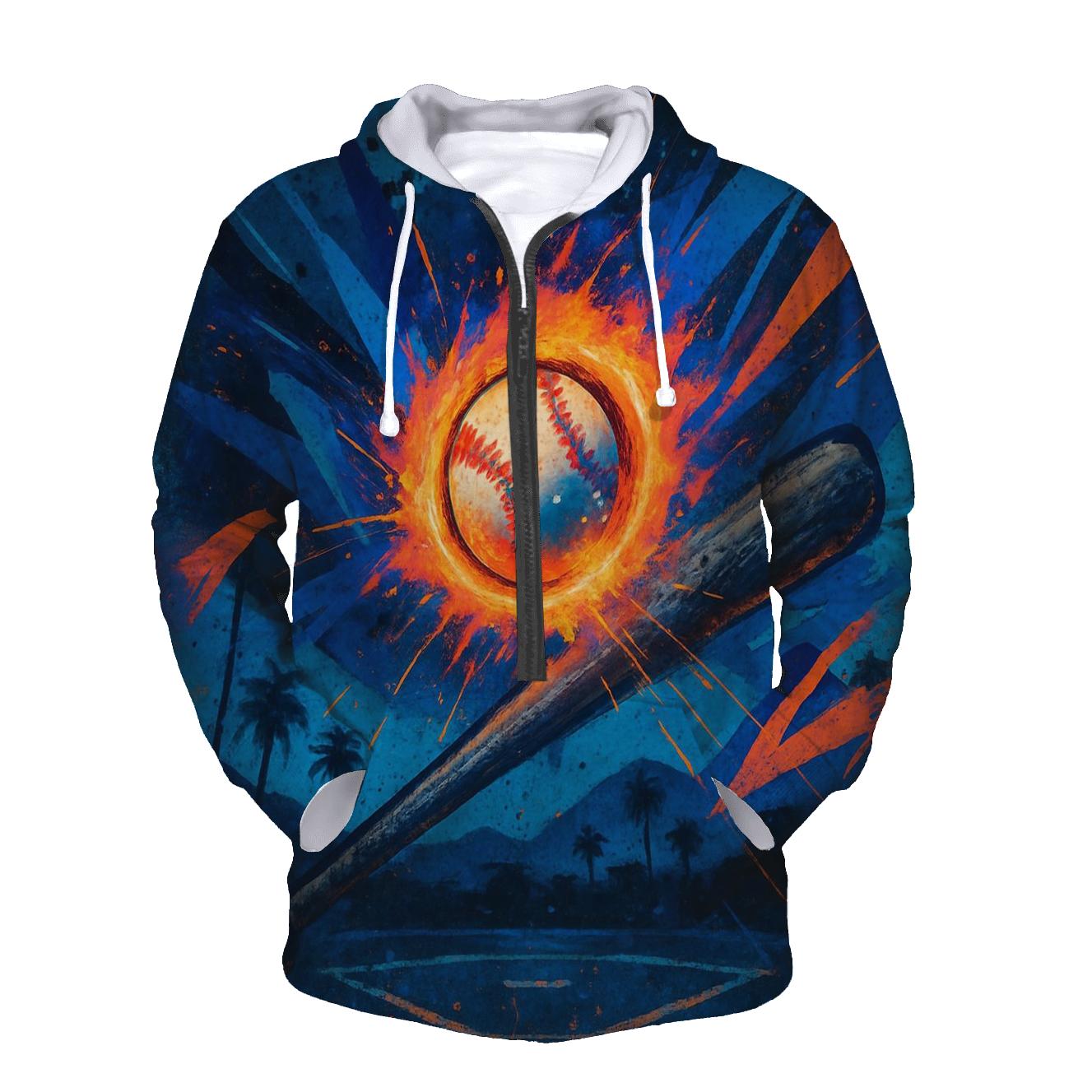 California Blaze Bat Impact hoodies fashion