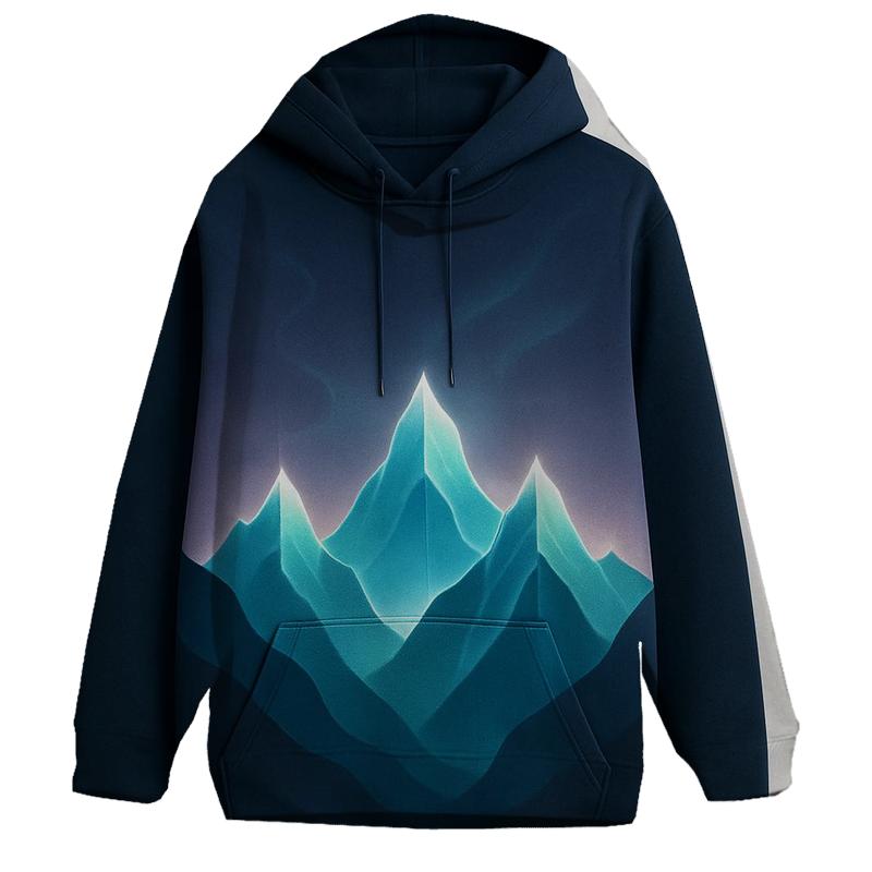 Spectrum Peaks Gradient designer hoodies