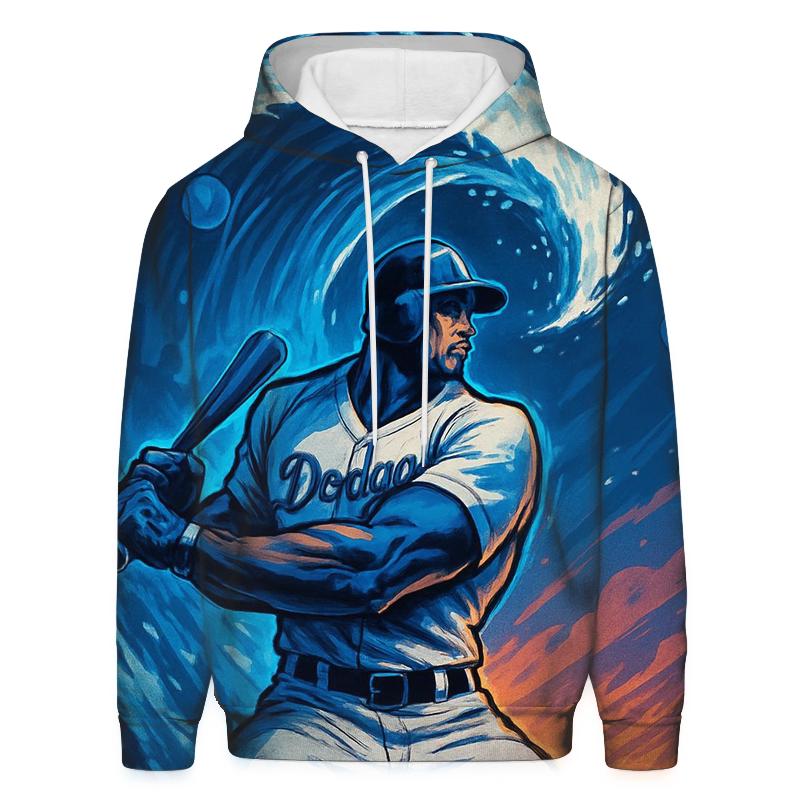 Diamond Wave Blue Storm hoodie designs
