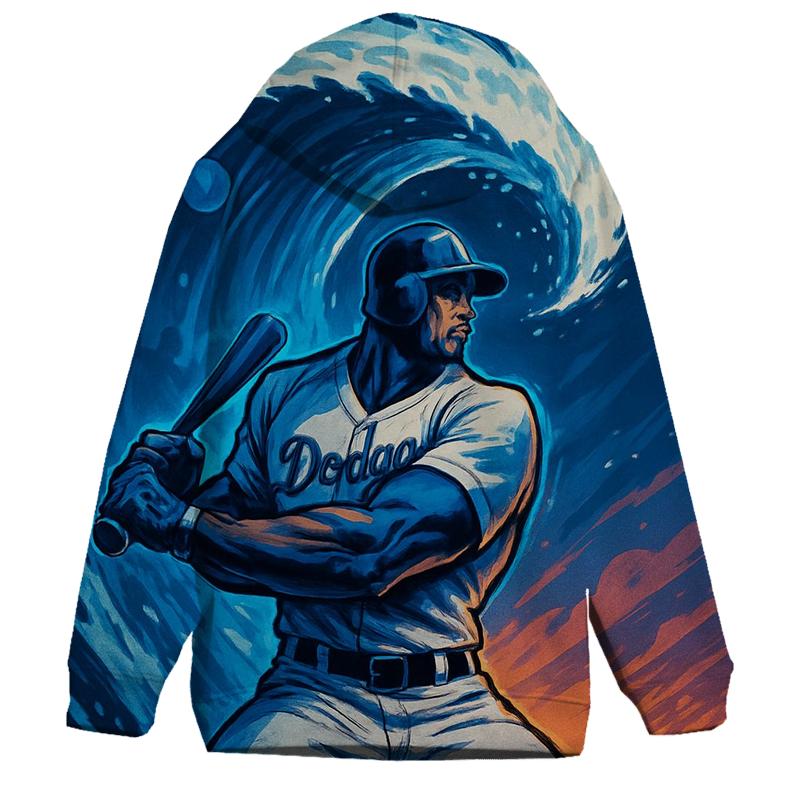 Diamond Wave Blue Storm hoodie designs