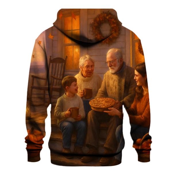 Harvest Porch Twilight Gathering zip-up hoodies