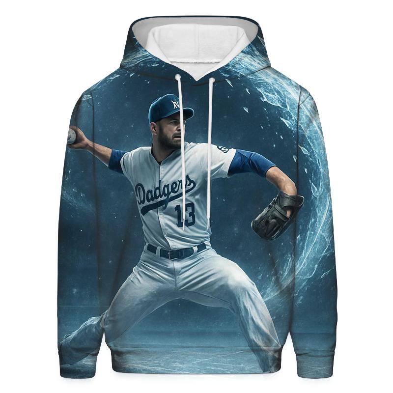 Icy Arc Strikeout Moment pullover hoodies
