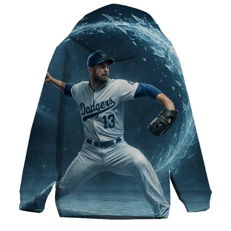 Icy Arc Strikeout Moment pullover hoodies