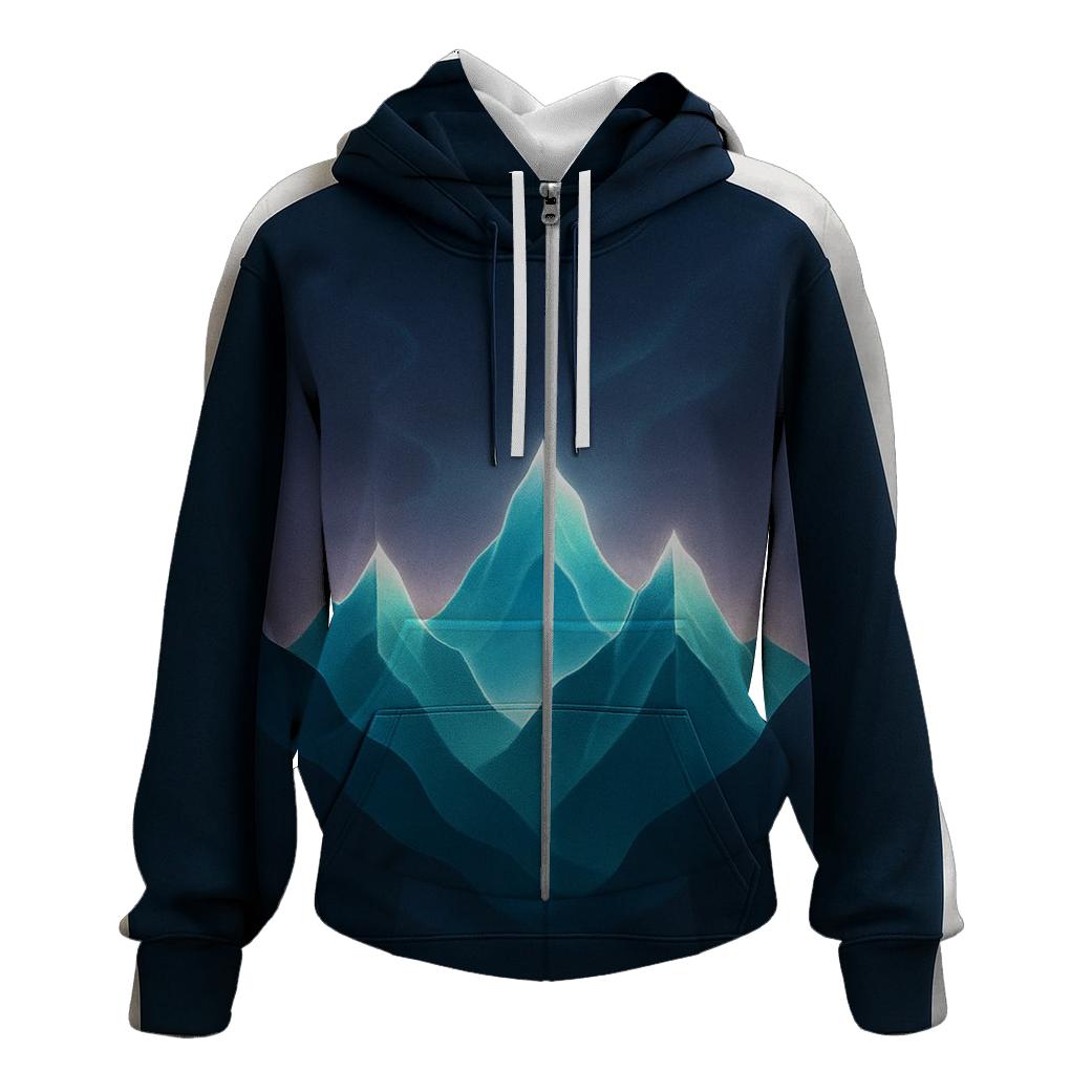 Spectrum Peaks Gradient hoodie styles