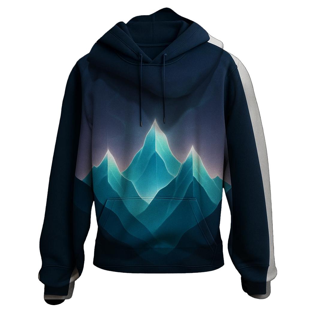Spectrum Peaks Gradient hoodie styles