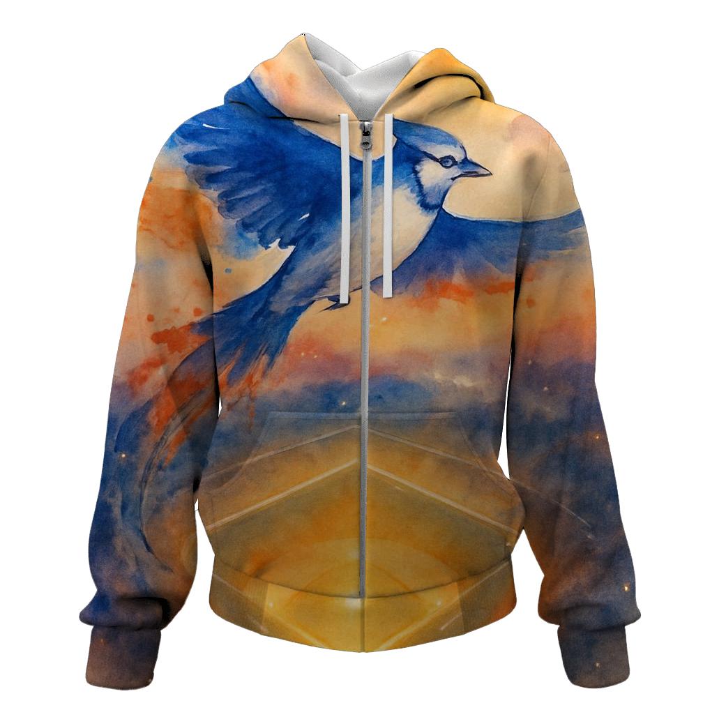 Sunset Flight Over The Diamond hoodie styles