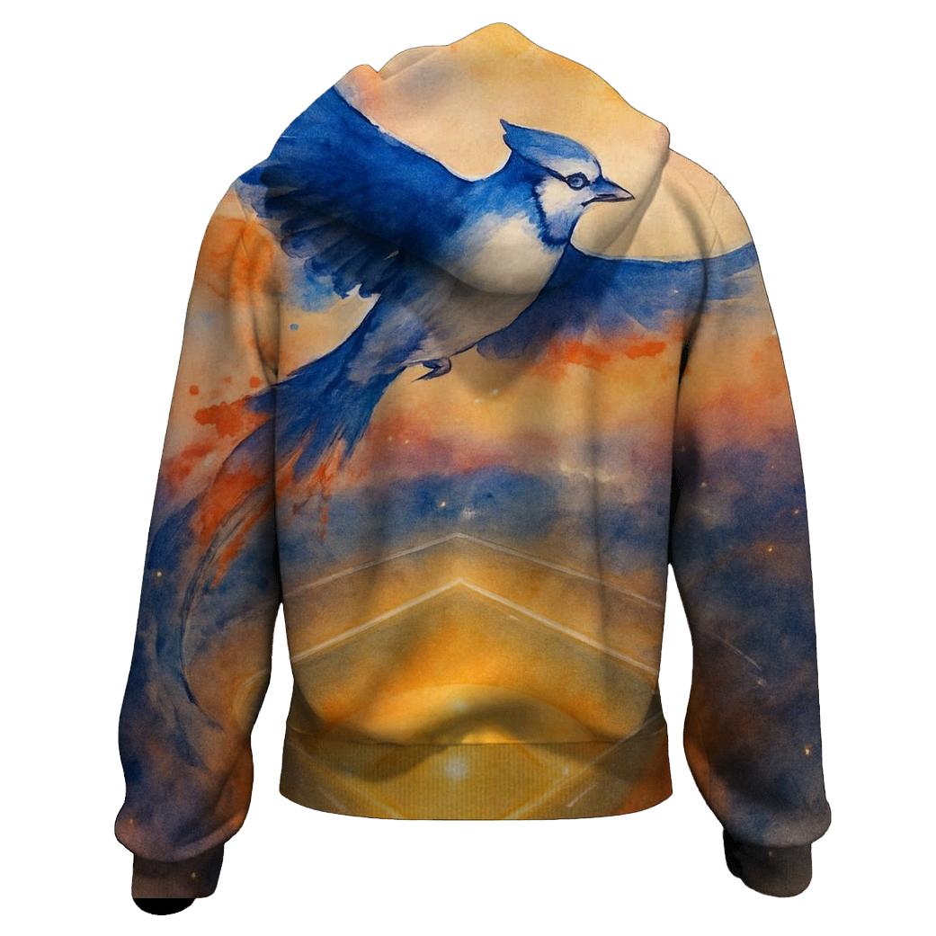 Sunset Flight Over The Diamond hoodie styles