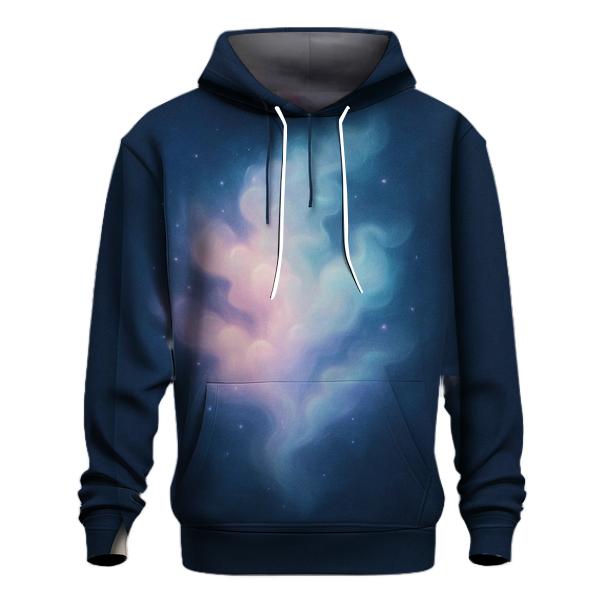 Nebula Drift Gradient embroidered hoodies